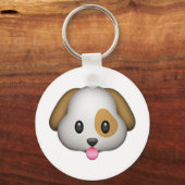 Dog - Emoji Sleutelhanger (Voorkant)