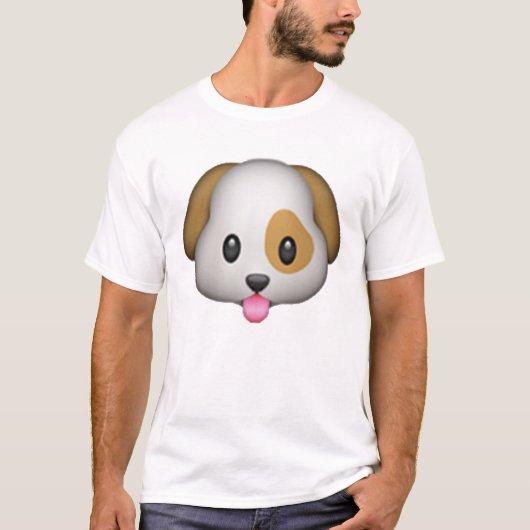 Dog - Emoji T-shirt (Voorkant)