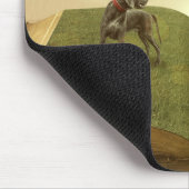 Dog en boek muismat (Hoek)