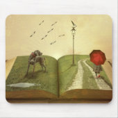 Dog en boek muismat (Voorkant)