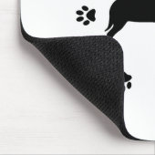 Dog en Cat Mousepad Muismat (Hoek)