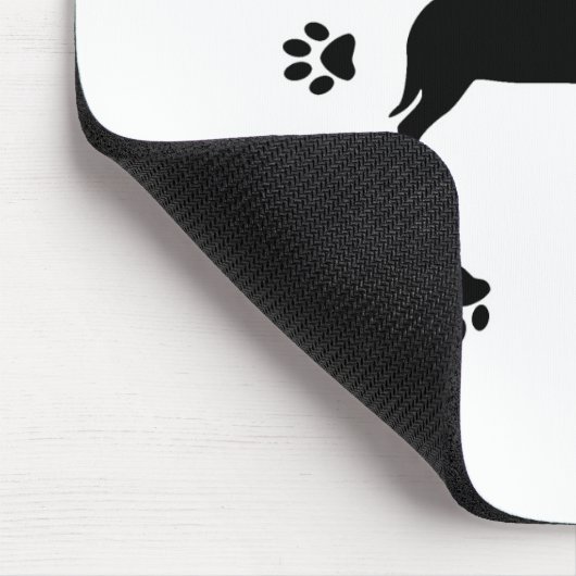 Dog en Cat Mousepad Muismat (Hoek)