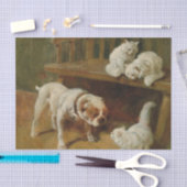 Dog en Cats door Arthur Heyer Tissuepapier (Craft)