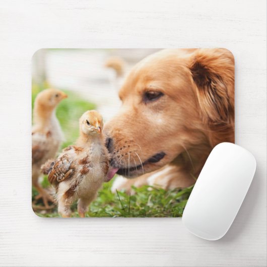 Dog en Chick Muismat (Met muis)