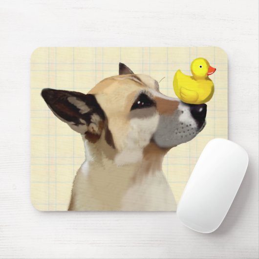 Dog en Duck Muismat (Met muis)