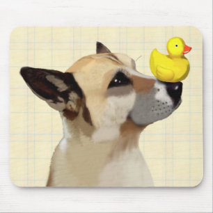 Dog en Duck Muismat