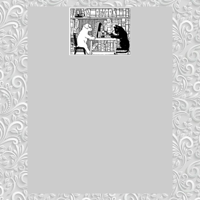 Dog- en kattenlezers in de bibliotheek (Creator heeft geüpload)