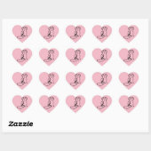 DOG EN MUZIEKNOOT HART STICKER (Vel)