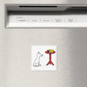 Dog en Pie Magneet (Insitu (Vaatwasser))