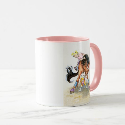 Dog en Pony Show Mok (Voorkant rechts)