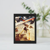 Dog en Shoes Briefkaart (Staand voorkant)