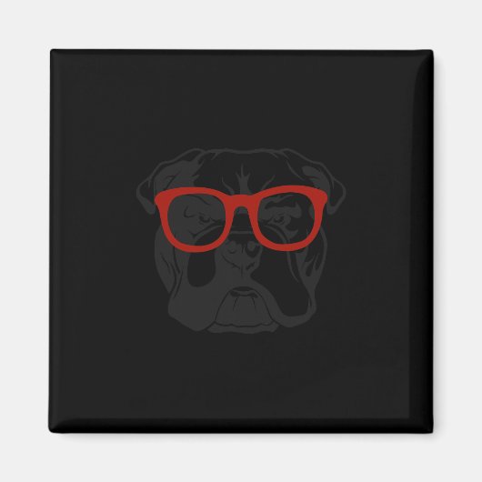 Dog English Bulldog Magneet (Voorkant)