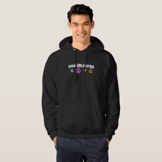Dog enjoyer hoodie (Voorkant volledig)