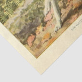 Dog Ephemera Decoupage Engelse Foxhounds Tissuepapier (Detail)