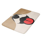 Dog Face Badmat (Gekanteld)