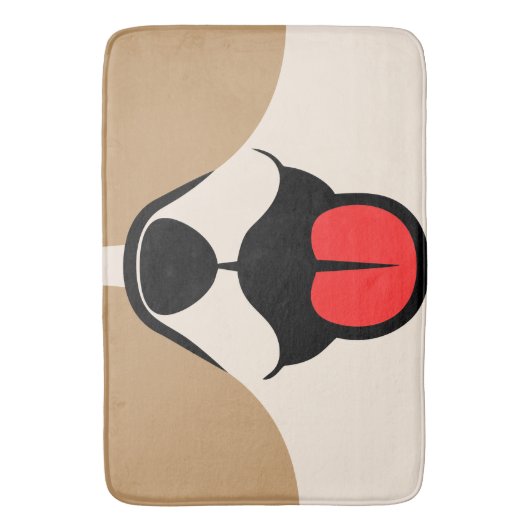 Dog Face Badmat (Voorkant Verticaal)