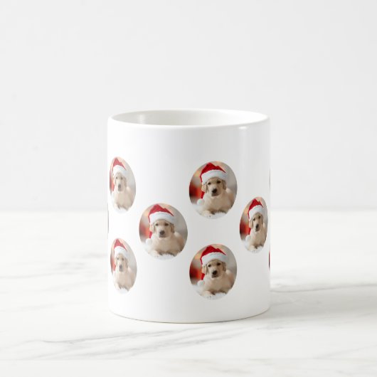 Dog Face - Custom Pattern Coffee Mug Koffiemok (Center)