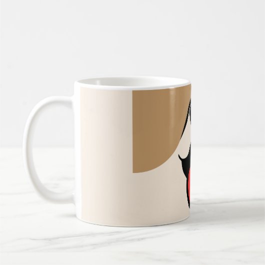 Dog Face Koffiemok (Links)