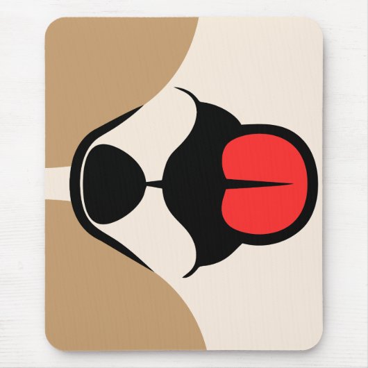 Dog Face Muismat (Voorkant)