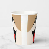 Dog Face Papieren Bekers (Links)