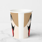 Dog Face Papieren Bekers (Rechts)