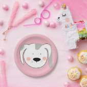 Dog Face Papieren Bordje (Feest)