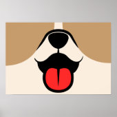 Dog Face Poster (Voorkant)