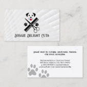 Dog Face | Puppy Paws | Grooming Visitekaartje (Voorkant / Achterkant)