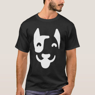 Dog Face Silhouette T-shirt