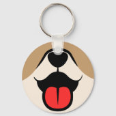 Dog Face Sleutelhanger (Voorkant)