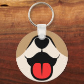 Dog Face Sleutelhanger (Voorkant)
