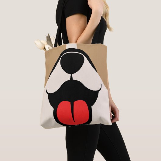 Dog Face Tote Bag (Dichtbij)