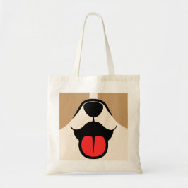 Dog Face Tote Bag