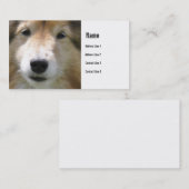 Dog Face Visitekaartje (Voorkant / Achterkant)