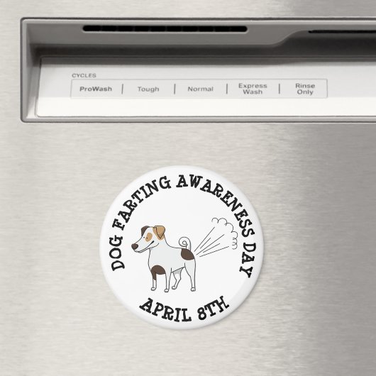 Dog Fareness Day Funny Holiday Magnet (Insitu (Vaatwasser))