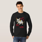 Dog Fart Kiss  1 T-shirt (Voorkant volledig)