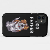 Dog Father St. Bernard Art Case-Mate iPhone Case (Achterkant (horizontaal))