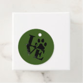 Dog Favor Tags Bedankjes Labels (In situ)