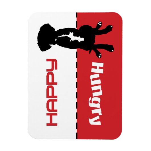 Dog Feeding Magnet - Heb je de hond gevoerd? Magneet (Verticaal)