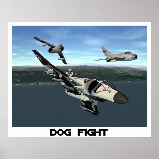Dog Fight Poster (Voorkant)