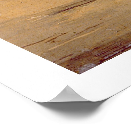 Dog Fighting (olie op papier) Poster (Hoek)