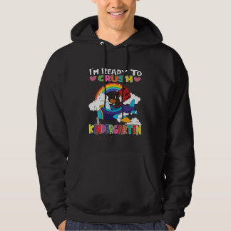 Dog Flying Plane I m Ready To Crush Kindergarten Hoodie
