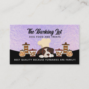 Dog Food Visitekaartjes