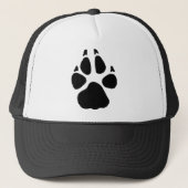 Dog Footprint Trucker Pet (Voorkant)