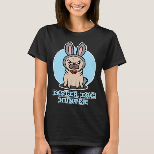 Dog for men and women at Easter Egg Hunt T-shirt (Voorkant)