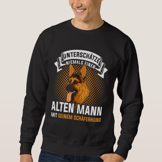 Dog for Men German Shepherd Trui (Voorkant)
