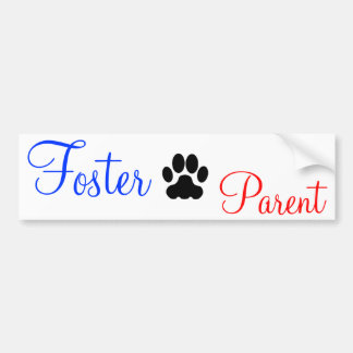 Dog Foster Parent Bumpersticker
