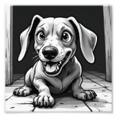Dog Foto Afdruk (Voorkant)