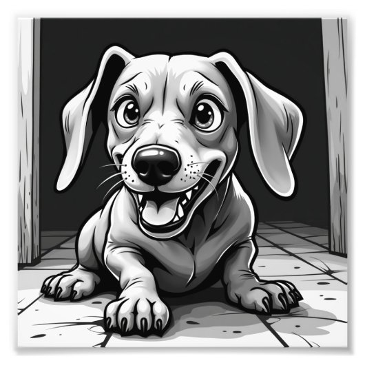 Dog Foto Afdruk (Voorkant)