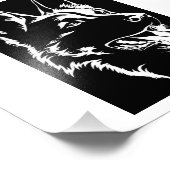 Dog Foto Afdruk (Hoek)